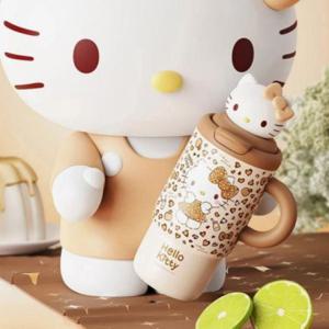 물병 물통 레오파드 피규어 텀블러 650ml