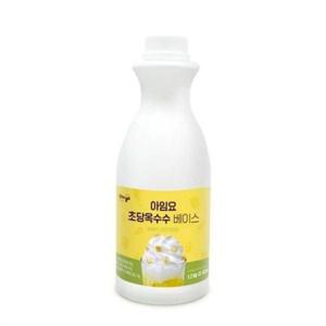 초당옥수수 음료 베이스 스무디 초당 옥수수 홈카페 재료 제조 토핑 파우더 카페용 디저트 라떼 달콤