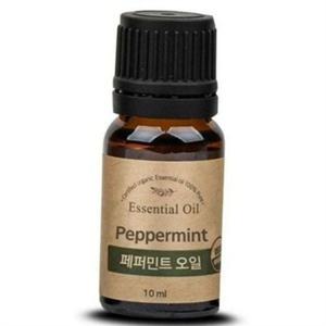 페퍼민트 에센셜 오일 아로마 테라피 오일 식물성 스킨케어 천연 박하 마사지 머리