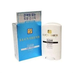 투명 선스틱 선스틱 자외선 차단제 메이크업 데일리 스틱형 얼굴용 끈적임 휴대용 선크림