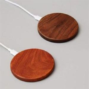 원목 무선 충전기 무선 충전기 고속 스마트폰 핸드폰 탁상 거치대
