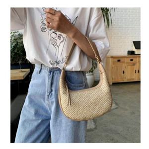 가방 2컬러 숄더백 라탄 여행 반달 여름 데일리 여자