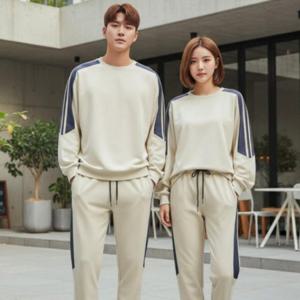 남녀공용 아노락 맨투맨 러닝 조거 팬츠 트레이닝 셋업
