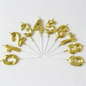 생일 파티 케이크 초 숫자 초 디자인 이벤트 장식 용품 데코레이션 베이킹 토퍼