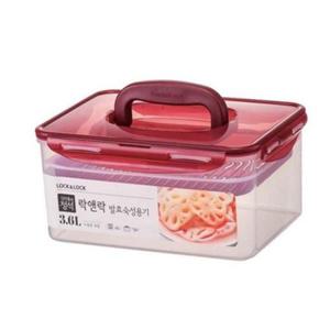 김치 발효 용기 누름판 발효 용기 3.6리터 김치통 숙성 저장 반찬통 식재료 다용도 음식물 피클 식품 제조