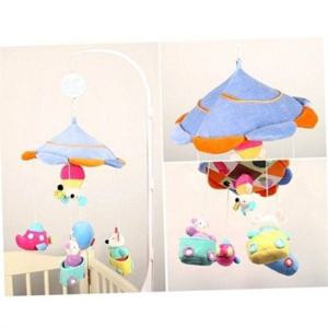 아기 오르골 모빌 신생아 침대 모빌 멜로디 봉제 애착 발달 인형 선물 인테리어 수유등 아기방 꾸미기 청각