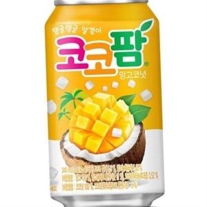 망고 코코넛 음료 과일 음료 열대과일 시원한 상큼한 주스 디저트 부드러운 음료수 달달한 휴대용 캔입