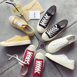 여자단화 여자스니커즈 캔버스화 단화운동화 6컬러