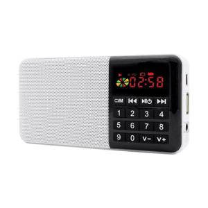 휴대용 FM 기기용 라디오 스피커 USB 메모리 MP3 자전거 낚시