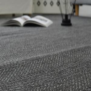 슈마켓 자가드 헤링본 카페트 러그 차콜170X230