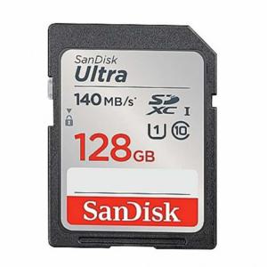샌디스크 SD카드 SDSDUNB128G 울트라SDXC카드 140mb 개 (1개입) MICROSD 블랙박스메모리카드 휴대폰SD카드