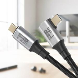 USB PD젠더 ㄱ자형케이블 USB변환 C타