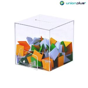 문서보관함 서류함 모금함 소형 아크릴 모금함 200x200x200mm BO006