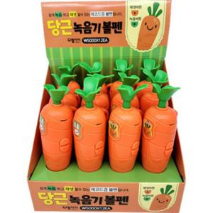 당근 녹음기 볼펜 1박스 12개입