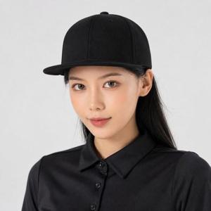 여성 블랙 여자 골프 라운딩 자수 스냅백 캐주얼 레터링 데일리 볼캡 사계절 야구모자