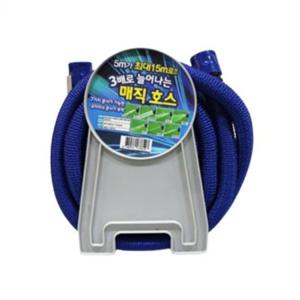 늘어나는 매직 물호스 15m 7단분사 호스건 세차 청소