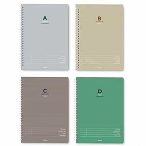 양지 스프링노트 대 4호 PP NO.D1211040301001 16절 104매 박스 (20개입) A4노트 하드커버노트 스터디노트