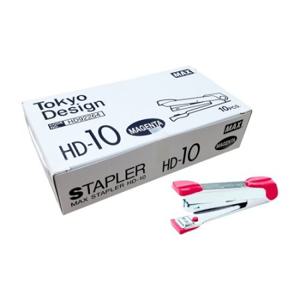 혜명잡화몰 평화 맥스 스테플러 HD-10 마젠타 / 일산/10호침 - 갑 (10개입) 미니스테플러 스테이플러 스탬