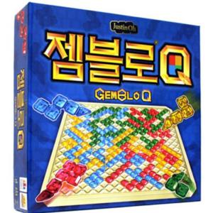 젬블로Q 보드게임 퍼즐 블록 영역 놀이 전략 게임