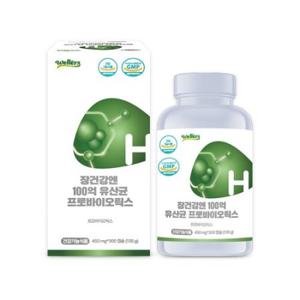 웰러스 장건강엔 100억 유산균 프로바이오틱스 450mg x 300캡슐