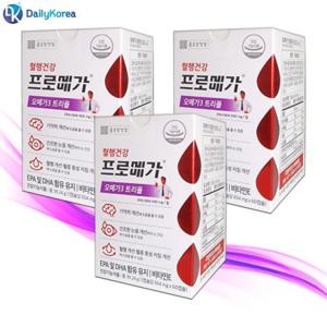 종근당건강 프로메가 오메가3 트리플 60캡슐 3박스