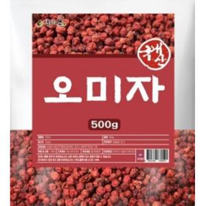 말린 국산 오미자 500g 건재 OM