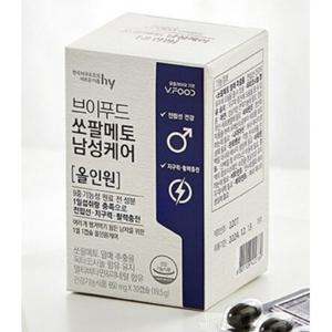 건강식품 보조식품 브이푸드 쏘팔메토 남성케어 올인원 30캡슐 KS한국야쿠르트