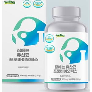 건강보조식품 장에는 유산균 프로바이오틱스 300캡슐 KS웰러스