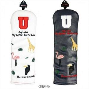동물 캐릭터 골프채 유틸리티 헤드커버
