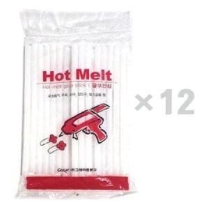 그레이트 핫멜트 글루건심(대)500g-12봉지 글루스틱