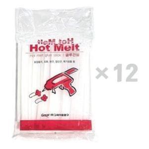 그레이트 핫멜트 글루건심(소)500g-12봉지 글루스틱