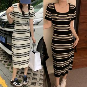 롱원피스 가벼운 끈나시 여름 여성 플 여성원피스 플원피스 원피스