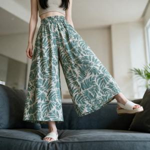 9부 와이드팬츠 봄 여름 가을 데일리 출근룩 통바지 데일리웨어 데이트룩