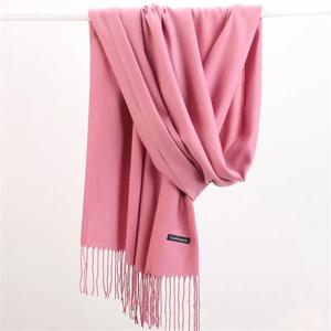 패션 솔리드 컬러 2023 여성 스카프 겨울 Hijabs Tessale Tassels 긴 레이디 Shawls 캐시미어 Pashmina Hijabs 스카프 랩처럼