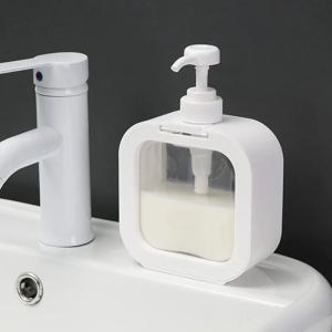 빈 욕실 펌프 병 300/500ml 욕실 비누 디스펜서 재사용 가능한 로션 샴푸 샤워젤 랙 휴대용 여행용 비누 디스펜서
