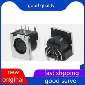 10pcs 원래 새로운 DS-5-02 사각형 S-터미널 커넥터 대형 5 코어 7 핀 소켓 5PIN 핀 DIN 암 베이스