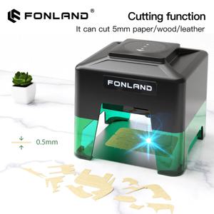 Fonland XN001/XN003 조각기 CNC DIY 레이저 조각기 빠른 미니 로고 마킹 유리 프린터 커터 목공용 목재 플라스틱
