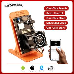 STARMINER 2026 새로운 Bitaxe 601 Gamma APP 원격 스마트 BTC 마이닝 장치(2.4G WiFi 비트코인 ​​마이너 BM1370 Asic 칩 18W 포함)