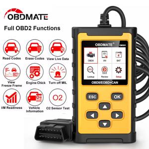 OBD2 스캐너 코드 리더 체크 엔진 라이트 자동차 진단 도구 오류 코드 읽기 및 삭제 전체 OBD2 기능 2026