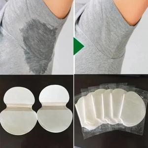 10-60개입 겨드랑이 땀 패드, 세탁 가능한 땀 흡수 패드, 옷 땀 방지 패드