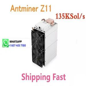 HKD 회사 브랜드의 새로운 Bitmain Antminer Z11 135KSol/s 전문 ASIC 채굴기