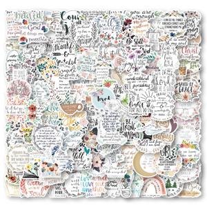 100Pcs 스노우 보드 노트북 수하물 자동차 냉장고에 대 한 새로운 성경 스티커 DIY 스타일링 비닐 홈 장식 스티커