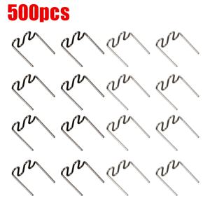 500PCS 플라스틱 용접기에 대 한 뜨거운 스테이플러 스테이플 0.6/0.8mm 수리 표준 웨이브 스테이플 용접 범퍼 자동차 범퍼 수리 도구