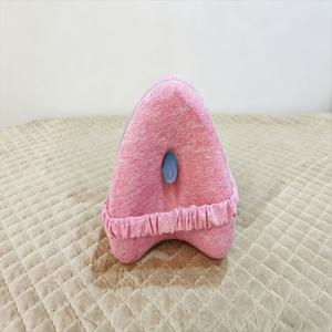 하트 모양 다리 베개 메모리폼 슬로우 리바운드 클립형 다리 베개 누수 방지 감압 측면 수면 다리 베개