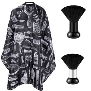 전문 미용 앞치마 살롱 이발사 케이프 헤어 커팅 방수 천 헤어 커팅 앞치마 이발사 용품