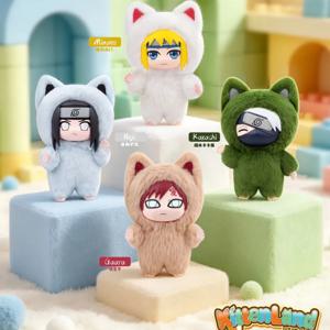 새로운 TOPTOY Eaki 나루토 V3 키튼 랜드 시리즈 블라인드 박스 파자마즈 플러시 비닐 인형 액션 피규어 네지 휴우가 가아라 서프라이즈 토이즈
