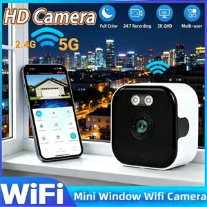 2.4/5GHz WiFi 3MP 1080P HD 나이트 비전 페이스트 마운트 보안 카메라 실내 전화 원격 홈 감시 안전 모니터링