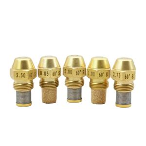 5PCS 디젤 연료 제트 황동 버너 오일 노즐 버너, 45 60 80도, 보일러 주입 오일 버너 노즐