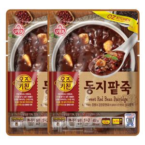 오뚜기 오즈키친 동지팥죽 450g 2개