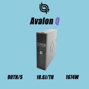 AliExpress에서 제공하는 새 제품 Canaan Avalon Q 90T (관세 포함) 비트코인 채굴기 및 전원 공급 코드